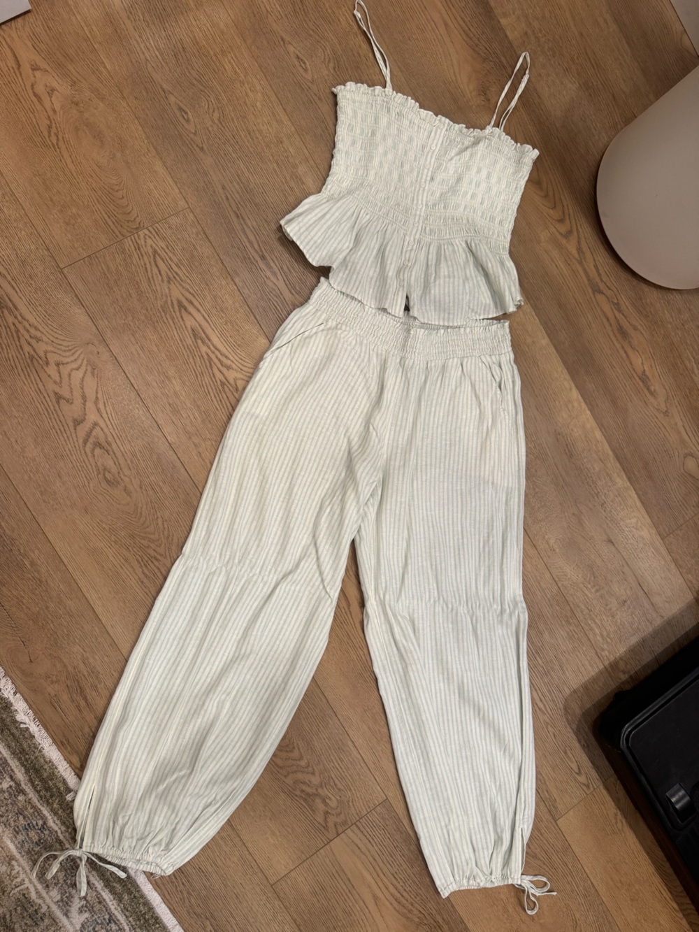 American Eagle Smocked Two-Piece Set